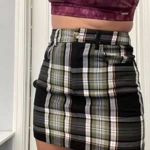 Cute plaid skirt